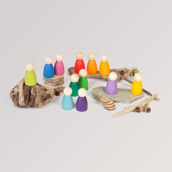 12 Nins® Holzfiguren Verkauf