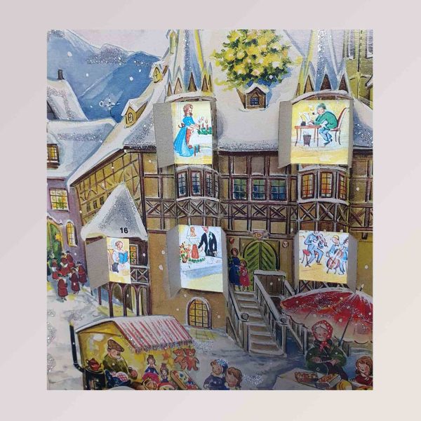 Adventskalender  Altstadtszene  Mode – Bild 5