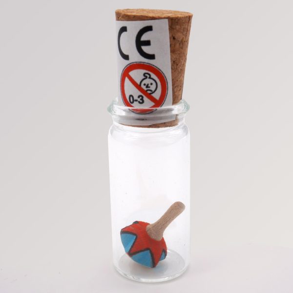 Minatur-Kreisel Mini-Star im Glas Rabatt