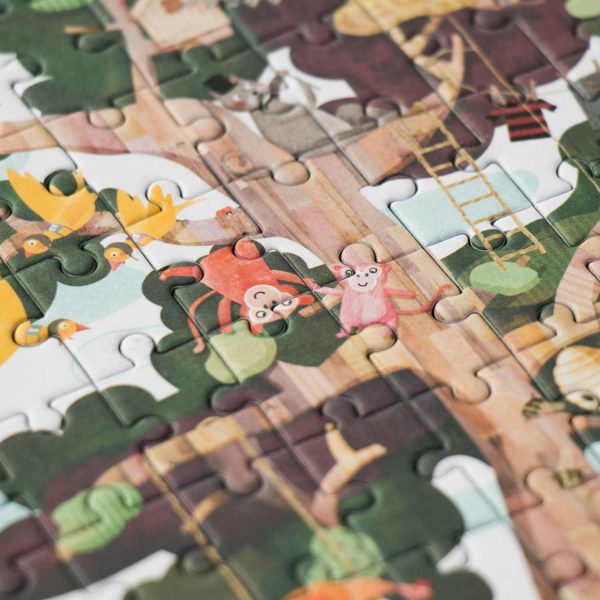Pocket Puzzle - My tree puzzle | 100 Teile Im Angebot – Bild 3
