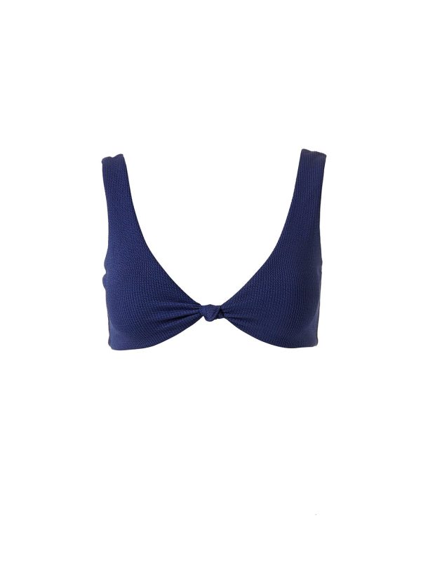 Hamptons Navy Ridges Bikini Top Mode